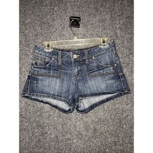 Y2K Micro Mini Low Rise Size 5 Mudd Denim/summer/hot/ Rave/casual